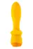 Mellow Yellow гъвкав силиконов вибриращ анален разширител, жълт, USB, 13,5 см