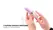 PLAYBOY GETAWAY Compact Tapping Device, 7 Modes, Waterproof, USB, Pink