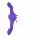 Evolved Our Gyro Vibe Dual-Ended Flexible Silicone Massager Purple