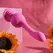 Evolved Gyro Vibe Pink Rechargeable Silicone Intimate Device 19cm
