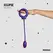 Hueman Vibrating Dual-Purpose Ring with Anal Ball Attachment
