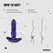 Hueman Motion Silicone Plug with Thrusting Action, 7 Modes, Waterproof