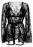 Leg Avenue All Romance Body & Jacket Set Black - Elegant Lace Ensemble