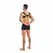 Bruno Adjustable Faux Leather Harness Black 24-32 cm