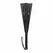 Ouch! Faux Leather Impact Tool Black - Ergonomic Grip, Wrist Loop