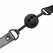EasyToys Breathable Silicone Ball Gag Black - Adjustable Comfort Fit 4.1cm