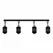 Ouch! Adjustable Spreader Bar Black - Anodized Aluminum, 41-62 cm