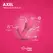 EasyConnect Axel Pink App-Controlled Vibrating Anal Device, Silicone