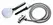 CleanStream Deluxe Intimate Hygiene Set 5-Mode, 144 cm Hose, Silver