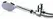 CleanStream Deluxe Intimate Hygiene Set 5-Mode, 144 cm Hose, Silver