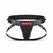 No-Parts Taylor Adjustable Strap-On Harness Double O-Ring System, Black