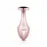 Rosy Gold Nouveau Geometric Anal Plug with Black Crystal Accent