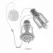 Blush Temptasia Titillator Rotating & Vibrating Nipple Care Set USB