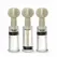 Blush Temptasia Twist Adjustable Suction Set 3pcs Transparent Acrylic