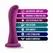 Blush Temptasia Bellatrix Silicone Device with Suction Cup Plum 15.8 cm
