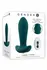Gender X Tunnel Tapper Remote-Controlled Intimate Device, Black, 12.1 cm