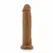 Dr. Skin анатомично PVC дилдо с вендуза, мока, 24,1 см