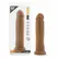 Dr. Skin анатомично PVC дилдо с вендуза, мока, 24,1 см