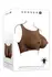 GENDER X UNDERGARMENTS Plate E-Cup Dark Silicone Wearable Vest