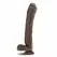 Dr. Skin Mr. Ed XL 33 cm Chocolate Anatomical Model With Suction Base