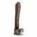 Dr. Skin Mr. Ed XL 33 cm Chocolate Anatomical Model With Suction Base