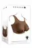 GENDER X UNDERGARMENTS Plate D-Cup Dark Silicone Wearable Vest
