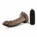 Blush Dr. Skin Dr. Dave Vibrating Model with Suction Base Chocolate 18cm