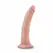 Dr. Skin анатомично PVC дилдо с вендуза, ванилия, 17,8 см