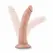 Dr. Skin анатомично PVC дилдо с вендуза, ванилия, 17,8 см