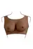 GENDER X Undergarments Plate C-Cup Dark Silicone Wearable Vest