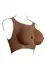 GENDER X Undergarments Plate C-Cup Dark Silicone Wearable Vest