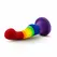 Blush Avant Freedom Silicone Model with Suction Cup, Multicolor, Medium