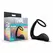 Blush Anal Adventures Platinum Silicone Plug & Performance Ring, Black
