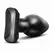 Blush Novelties Anal Adventures XL Plug Black Silicone Large Size