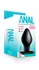 Blush Novelties Anal Adventures XL Plug Black Silicone Large Size