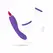 EasyToys Intimate Vacuum System & Dual-Ended Vibrator, Purple, USB