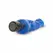 Jelly Infinity Vibrator Blue - Flexible Silicone Model with Veined Texture