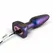 Hueman Space Force Silicone Vibrating and Thrusting Plug, Waterproof