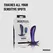 Hueman Uranus Prostate Massager Wireless 10-Mode Silicone Black