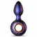 Hueman Deep Space Vibrating Plug Silicone 10 Modes Black