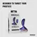 Hueman Intergalactic Silicone Wireless Anal Model with 10 Modes