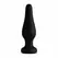 EasyToys Kesia Anal Plug Set 3-Piece, Black, Graduated Sizes, Silicone