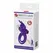 Pretty Love Vibrating Silicone Ring Bunny Design 10 Modes Black