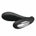 Baile Backie Vibrating Plug 30 Modes Rechargeable Black Silicone