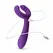 EasyToys Couples Vibrator Purple - Dual Motor Flexible Ring & Shaft