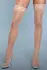 Keep A Secret Nude Thigh High Stockings with Lace Top and Backseam