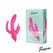 EasyToys Double Rabbit Intimate Massager Waterproof 21cm Pink USB
