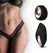 PantyRebel Wireless Vibrating Panty Set with Remote Control - Black, Adjustable Fit