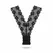 PantyRebel Wireless Vibrating Panty Set with Remote Control - Black, Adjustable Fit