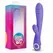 Fane Rabbit Intimate Device Rechargeable Silicone Pink 10 Modes LED